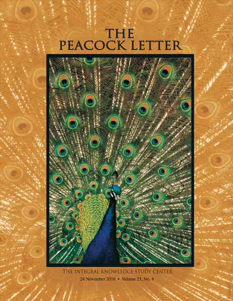Peacock Letter Cover
